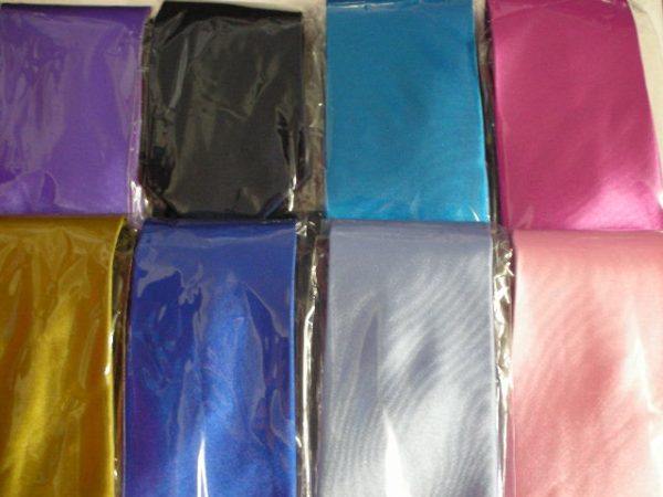 TIE SATIN ONE COLOUR